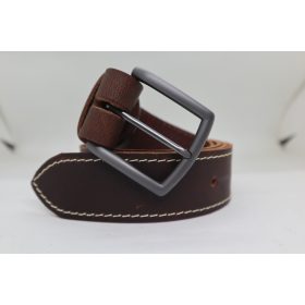   Baggom Héliosz bivalybőr öv barna színű 4 cm széles 040HELIBEIVBAR004