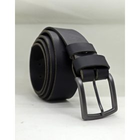   Baggom Héliosz bivalybőr öv fekete 4 cm széles 040HELIVANEFEK001