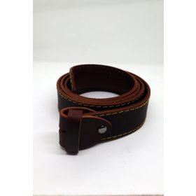 Baggom bivalybőr öv csat nélkül