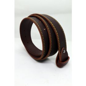   Baggom barna bivalybőr öv, 4 cm széles, csat nélkül 12001BS