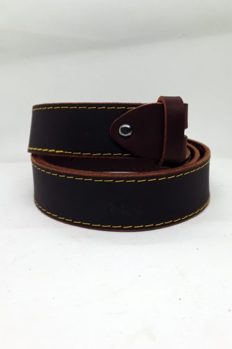 Baggom barna bivalybőr öv, 4 cm széles, csat nélkül 12001BS