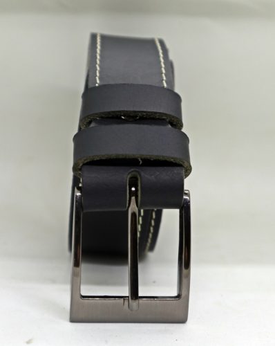 Baggom Héraklész bivalybőr öv fekete 4 cm széles 120060HERF