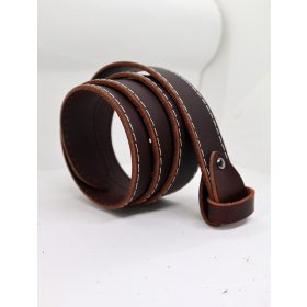   Baggom barna bivalybőr öv, 4 cm széles, csat nélkül 12030BB