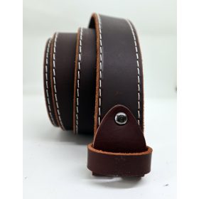   Baggom barna bivalybőr öv, 4 cm széles, csat nélkül 12030BB