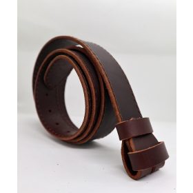   Baggom barna bivalybőr öv, 4 cm széles, csat nélkül 12050BBA