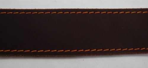 Baggom Hermész kék bivalybőr öv, 4 cm széles 12066KB