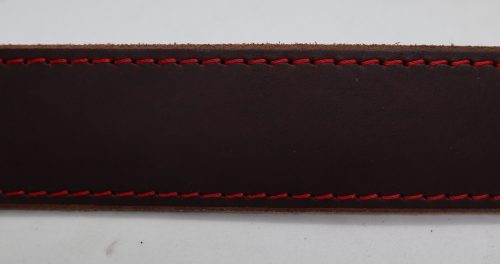 Baggom Hermész kék bivalybőr öv, 4 cm széles 12066KB