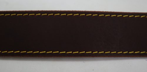 Baggom Hermész kék bivalybőr öv, 4 cm széles 12066KB